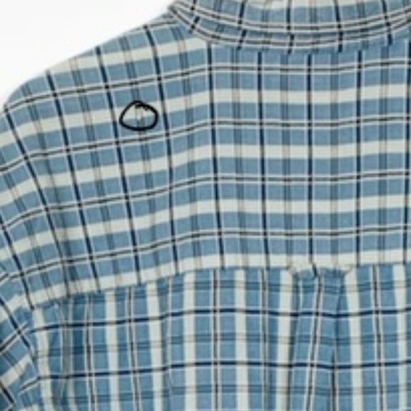 Columbia Plaid Short Sleeve Button Down Shirt - Picture 8 of 8